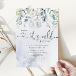 Convite Baby it's cold outside baby shower invitation<br><div class="desc">Baby it's cold outside baby shower Invitation. Winter Baby Shower Invitation.
Matching items available.</div>