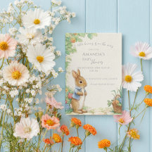 Baby Peter Rabbit Chá de fraldas