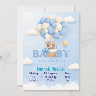 Convite baby shower 