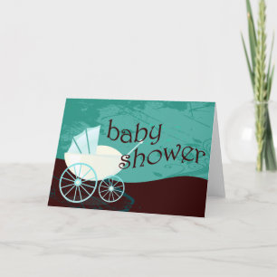 Convite Baby Shower : carriage :