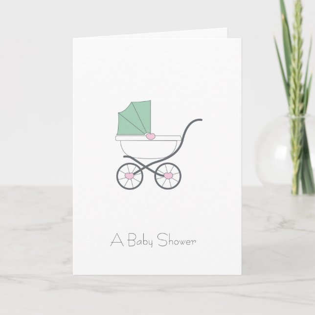 Convite Baby Shower Invitation (Frente)