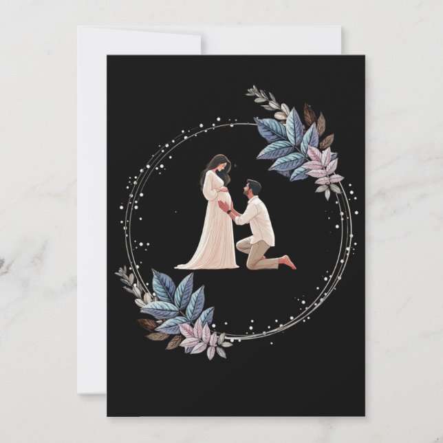 Convite Baby shower Invitation (Frente)