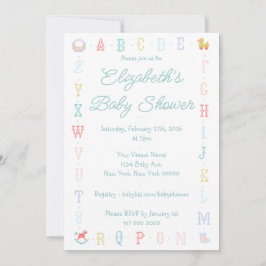 Convite Baby Shower Invitation