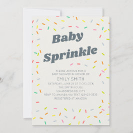 Convite Baby Sprinkle