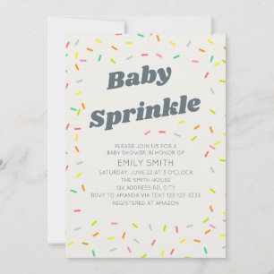 Convite Baby Sprinkle