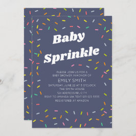 Convite Baby Sprinkle