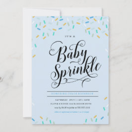 CONVITE BABY SPRINKLES CONFETTI