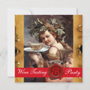 CONVITE BACCHUS, FESTA DE DEGUSTAÇÃO DE VINHO SELAGEM DE C