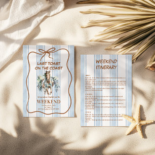 Convite Bachelorette de Cavalo Costeiro do Dream Ocidental