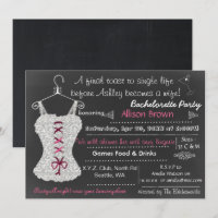 Bachelorette de Chá de rendas rosa-quadro