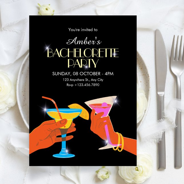 CONVITE BACHELORETTE PARTY (Criador carregado)