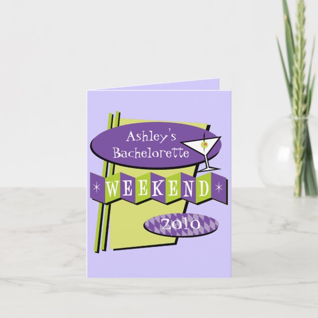 Convite Bachelorette Party invitation (Frente)