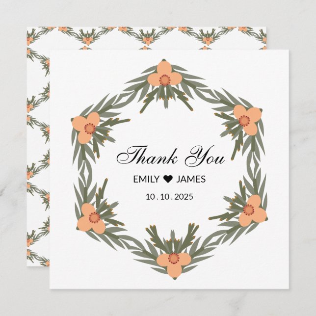 Convite Bag de Favor de Casamento - Nome e data personaliz (Frente/Verso)