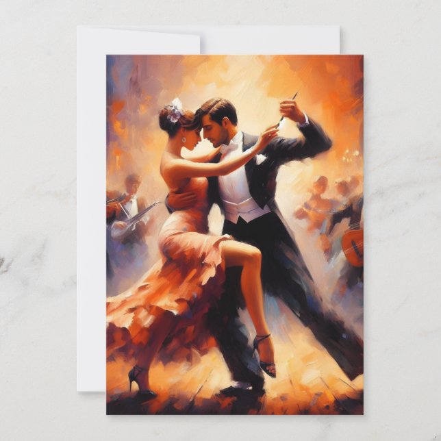 Convite Baile de Debutante Cotilão Dança de Salão (Frente)