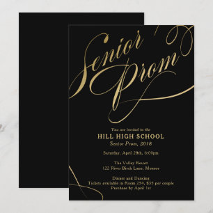 Convite Baile de formatura de Mais velho de Convocação d