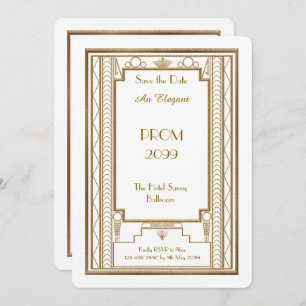 Convite Baile de formatura Mais velho-Júnior, geométrico