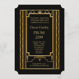 Convite Baile de formatura Mais velho-Júnior, grande