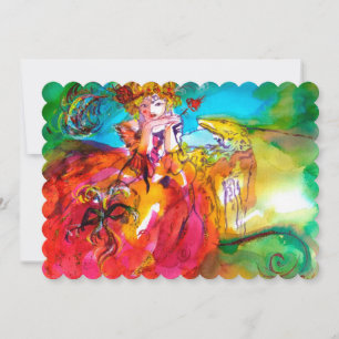 Convite BAILE DE MÁSCARAS DA MIRANDOLINA amarelo marrom ve