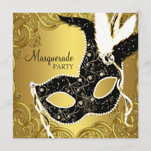 Convite Baile de Máscaras de Ouro Preto