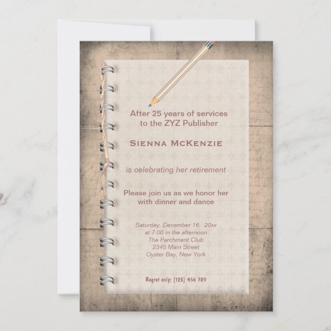 Convite Baixa de Nota em Bloco (Frente)