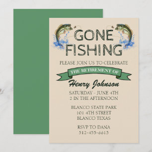 Convite Baixa De Pesca