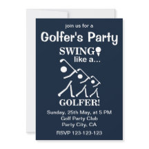 Balançar como um Golfista Festa de Golfe