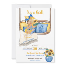 Balanço de Porche Girassol Amarelo Azul Abelha Gir