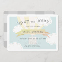 Balão de ar quente amarelo para cima e para fora p