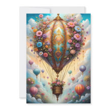 Balão de ar quente bonito