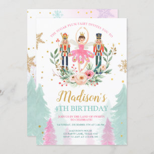 Convite Balé De Noite De Noite De Nutcracker