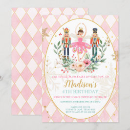 Convite Balé De Noite De Noite De Nutcracker