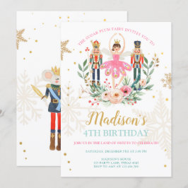 Convite Balé De Noite De Noite De Nutcracker