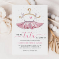 Balé Tutu Ballerina, cor-de-rosa moderno, Chá de f