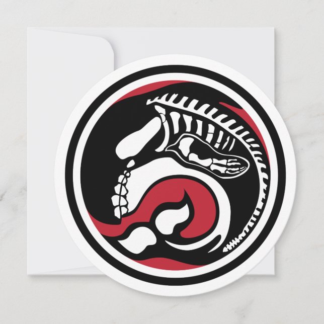 Convite baleia (Frente)