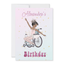 Ballerina African American Girls Pink