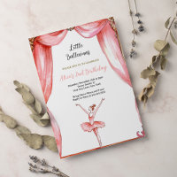 Ballerina, Balé Rosa, Dançarina Segundo Aniversári
