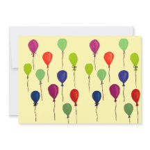 Balões de festa coloridos