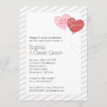 Baloes Festa de Bodas de Prata de 25 Anos