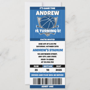 Convite Bandas de Festa de aniversário Francesas de Basque