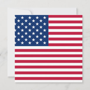 Convite Bandeira americana Flag Pride Design- 76353