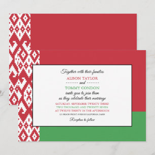 Convite Bandeira bielorrussa, Bandeira do Casamento da Bie