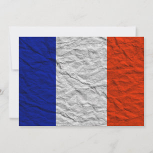 Convite bandeira da França