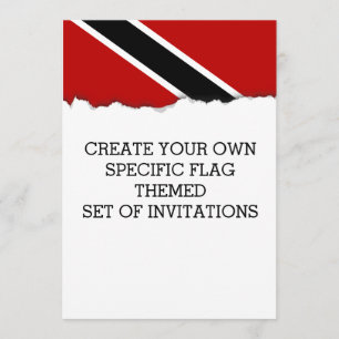 Convite Bandeira de Trinidad and Tobago