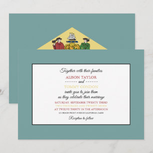 Convite Bandeira Delawarean, Bandeira do Casamento Delawar