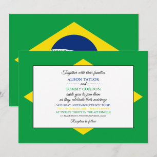 Convite Bandeira do Brasil