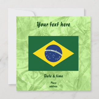 Convite Bandeira do Brasil