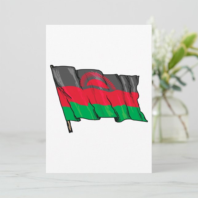 Convite Bandeira Do Malawi (Criador carregado)