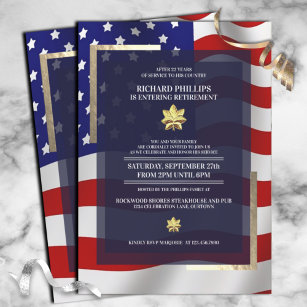 Convite Bandeira dos EUA/Partido da Reforma Militar do Oak