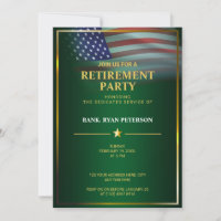 Bandeira dos EUA | Transparente | Moldura Dourada 