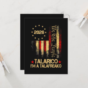 Convite Bandeira dos EUA Vintage 2026 Adepto Político Patr